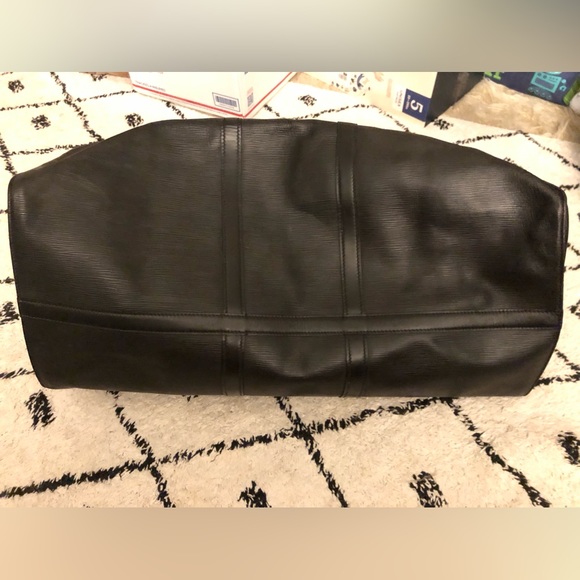Louis Vuitton Epi Keepall 60 Black - Picture 2 of 10